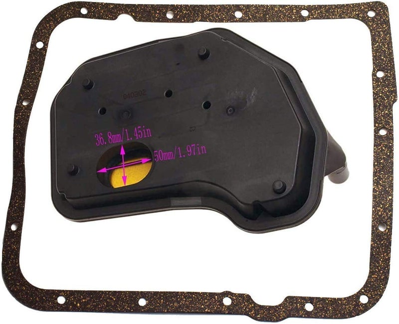 NMN 4L60E Shift Solenoid Valve A&B with Transmission Filter Gasket kit Compatible with 1998-Up GM Chevrolet Buick Pontiac Trucks Replace # 24230298 24208576 10478120 - Image 5
